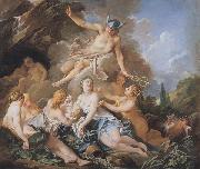 Francois Boucher Mercury confiding Bacchus to the Nymphs Spain oil painting reproduction